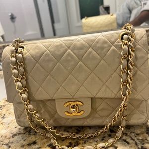COPY - Authentic vintage  Chanel bag. 2.55 double. Flap bag